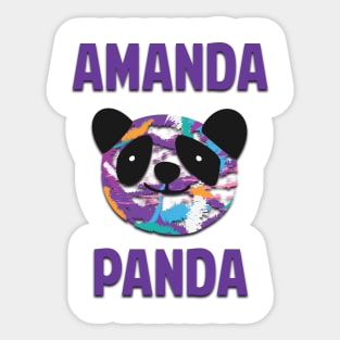 Amanda Panda Sticker